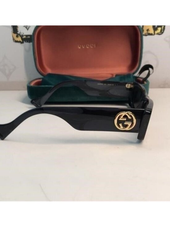 New ✨ Authentic Gucci GG0516S 013 Sunglasses – Grey Frame with Silver Mirror Len main image 4